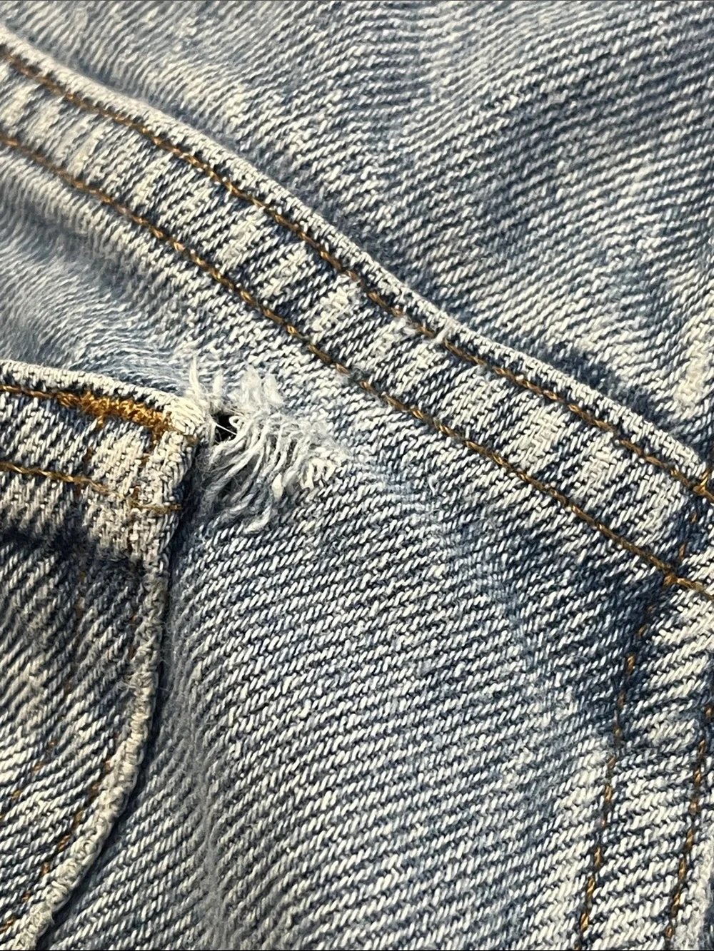 Madewell 90s Straight Jeans 28P Light Wash High Rise Vintage Denim Petite - Picture 11 of 13
